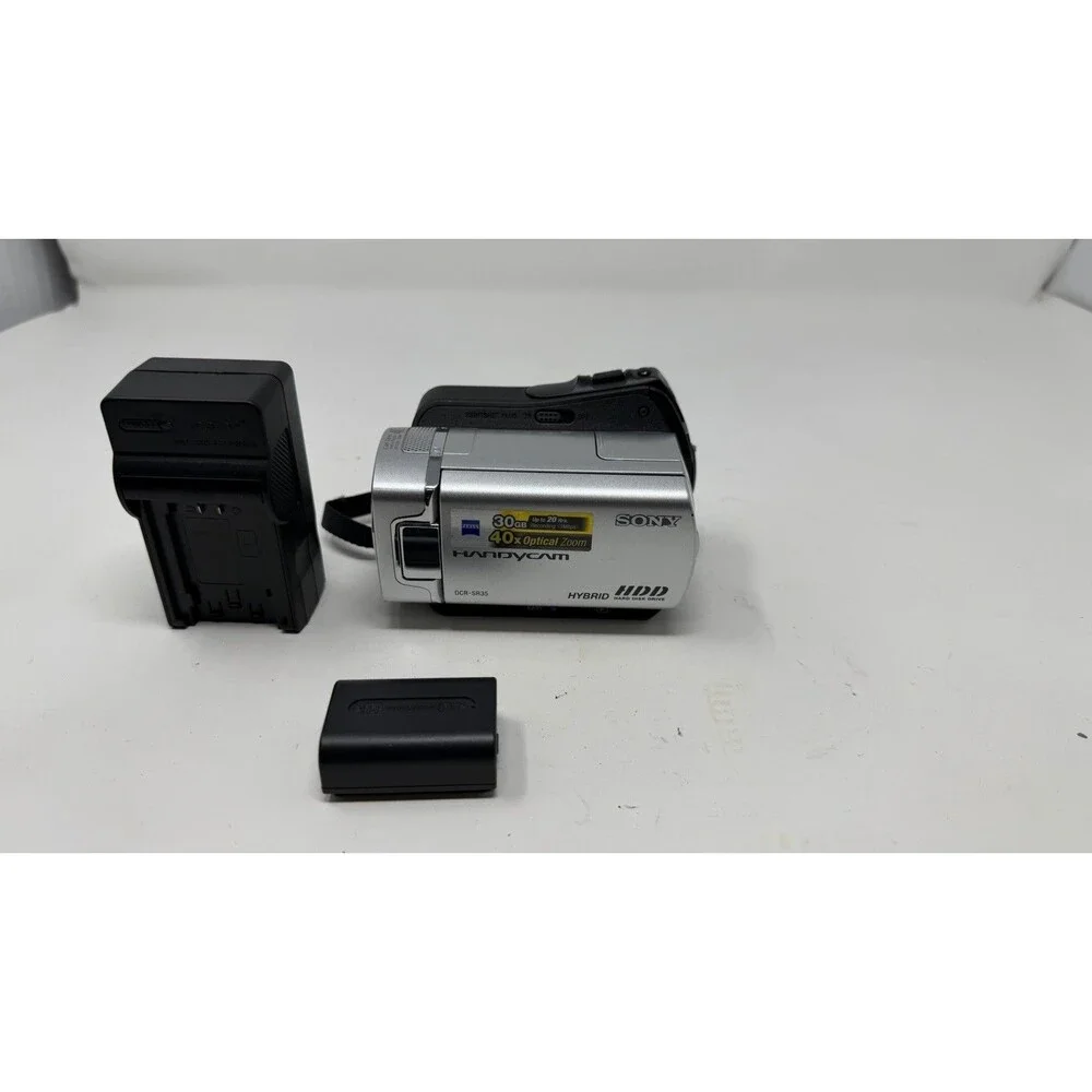 Sony DCR-SR35E HD HDD Digital Video Camcorder - Tested Working